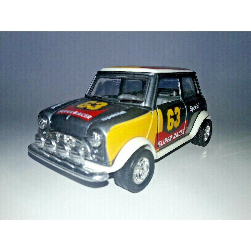 Vintage Collectable Diecast Pullback Mini Rally Car Special 63 Super Racer